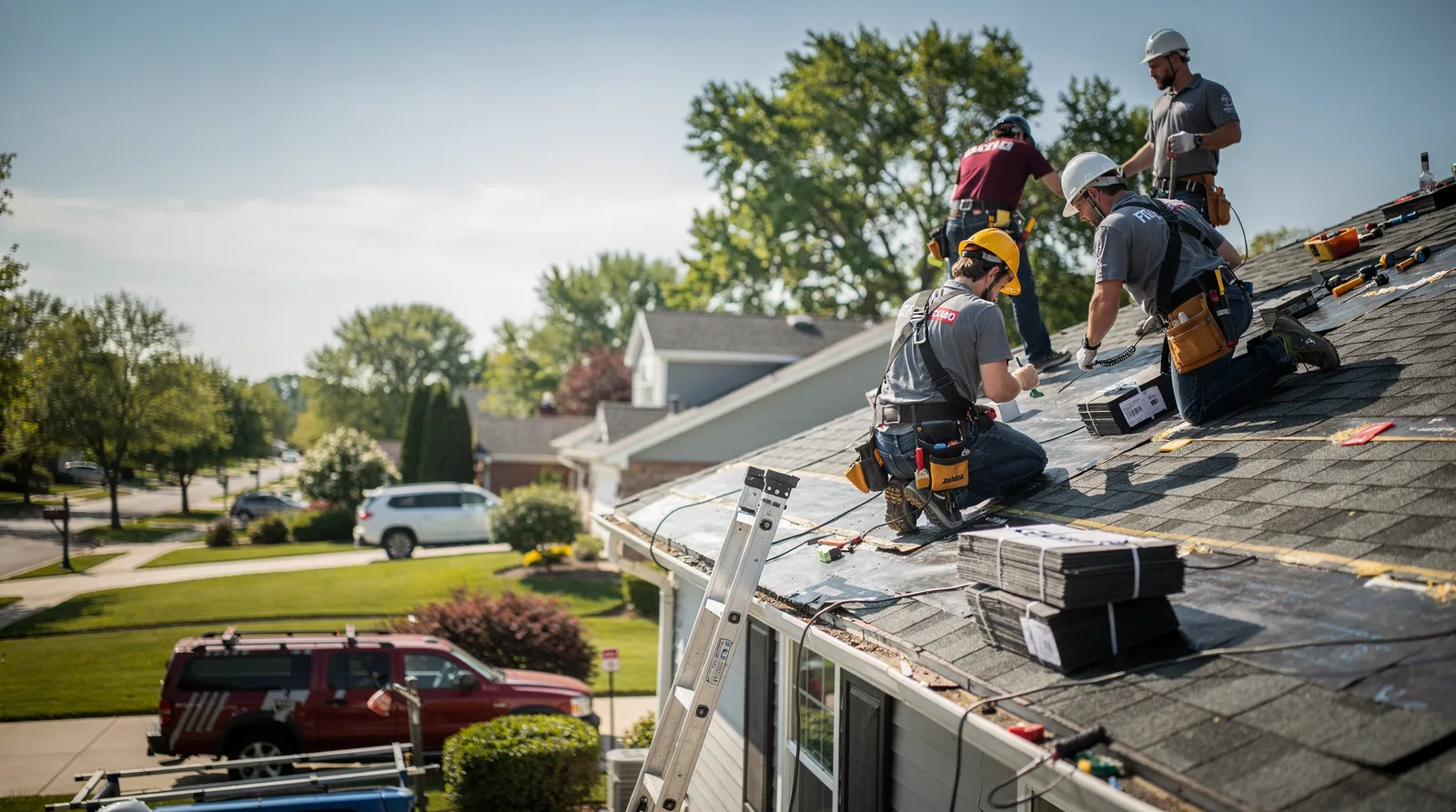 Roof Repair in Raleigh, MS around you